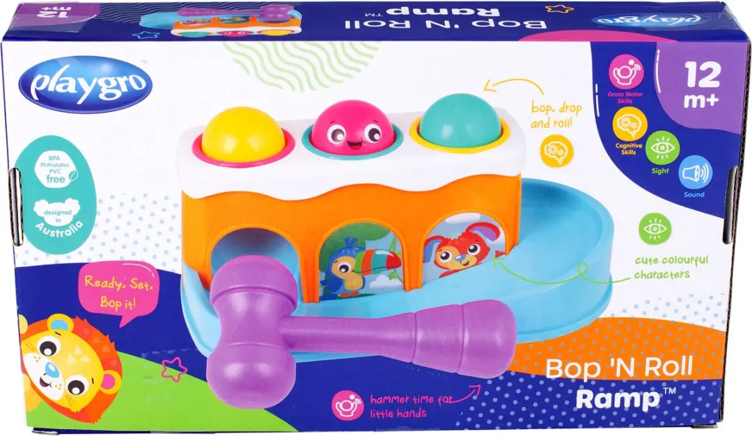 Playgro Bop 'N Roll Ramp Activiteitencentrum - Multi