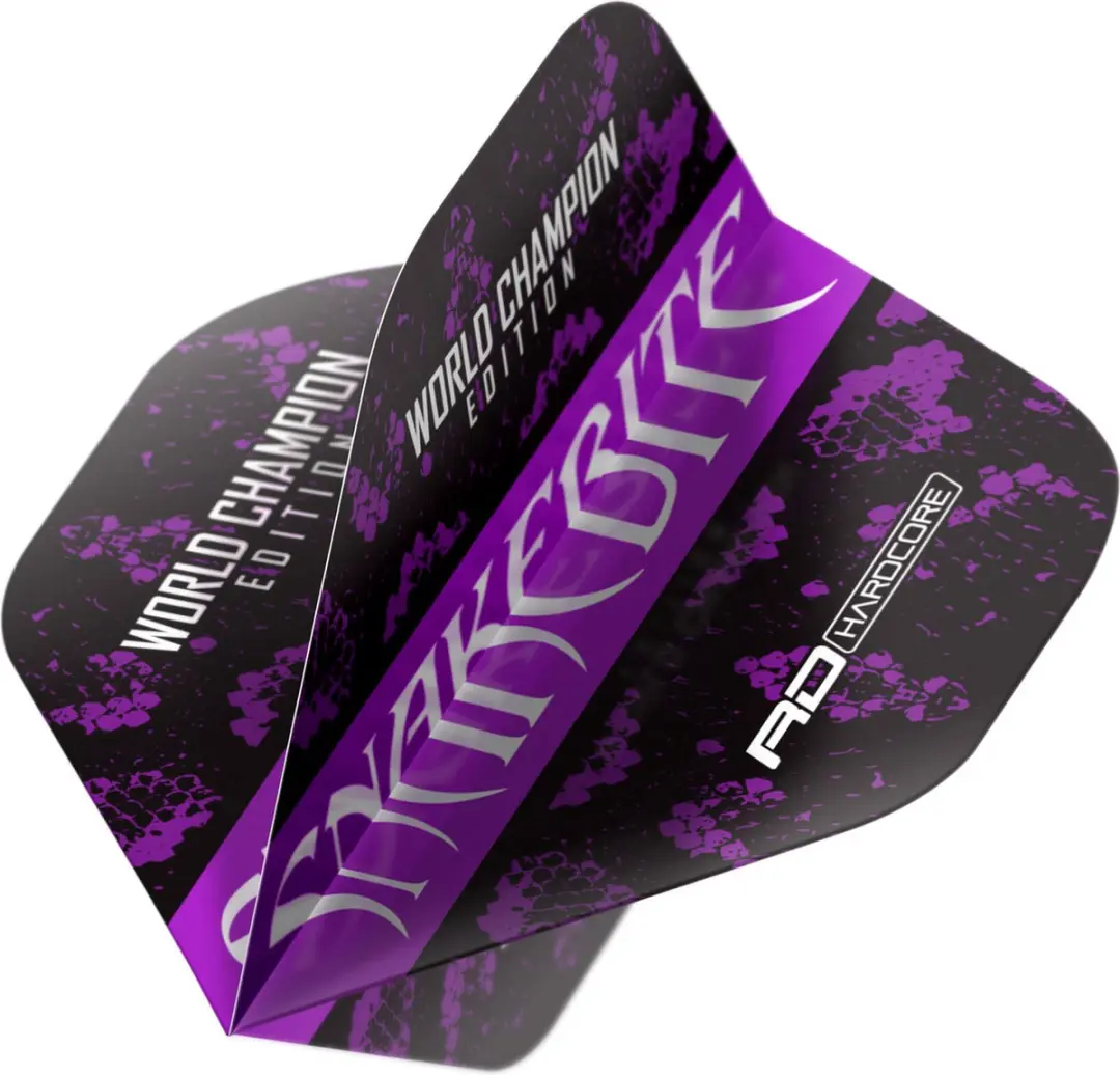 Red Dragon Peter Wright Snakebite TF6494 Dart Flights - 3 Stuks