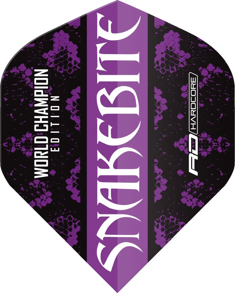 Red Dragon Peter Wright Snakebite TF6494 Dart Flights - 3 Stuks