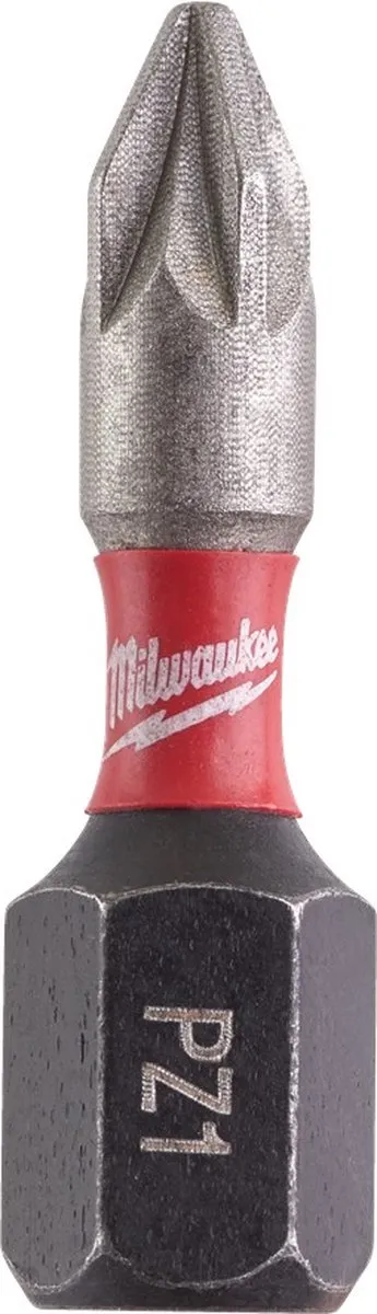 Milwaukee Shockwave Impact Duty PZ1 Schroefbits 25mm