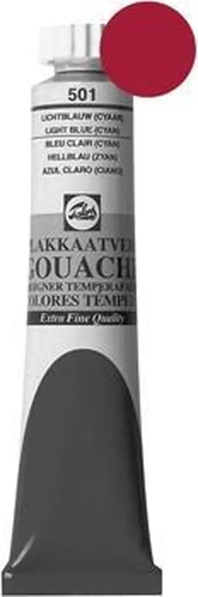 Talens Plakkaatverf Gouache Extra Fine Karmijn 20ml