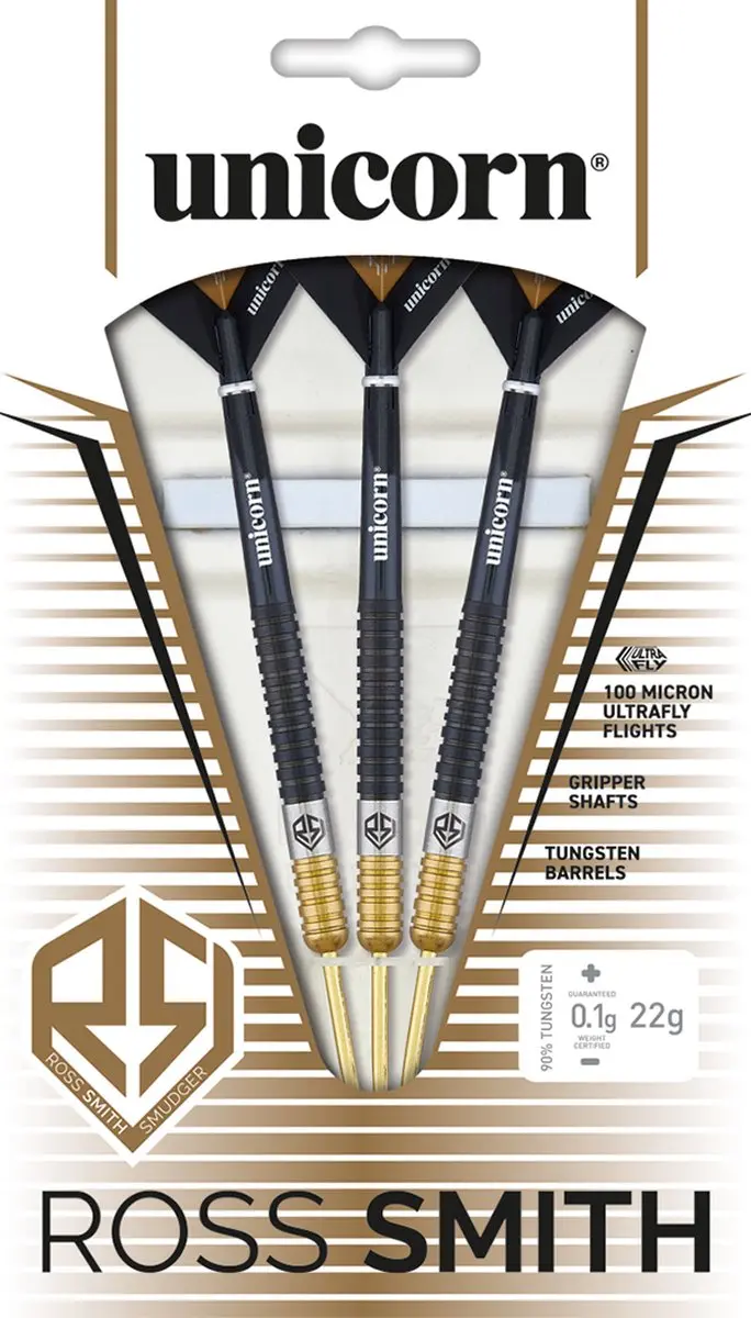 Unicorn Ross Smith Two Tone 90% Dartpijlen - 3 Stuks