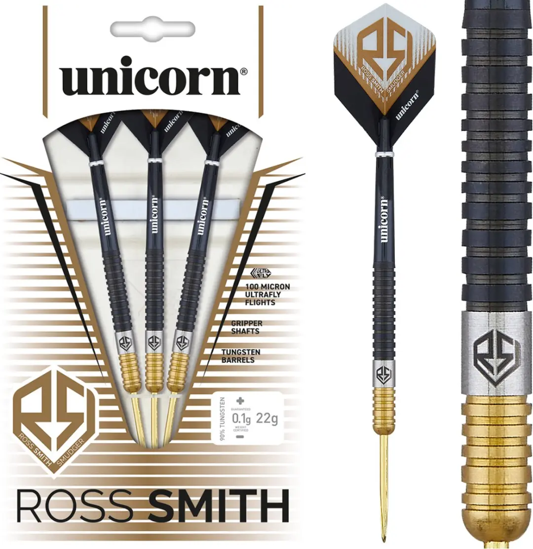Unicorn Ross Smith Two Tone 90% Dartpijlen - 3 Stuks