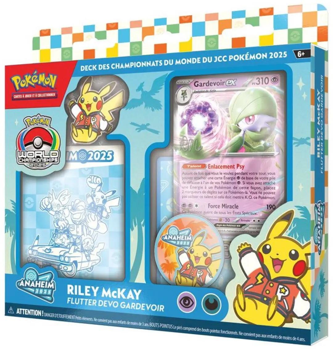 Pokémon TCG World Championships 2025 Anaheim Pult Bomb Lanssorien ex Deck - Frans