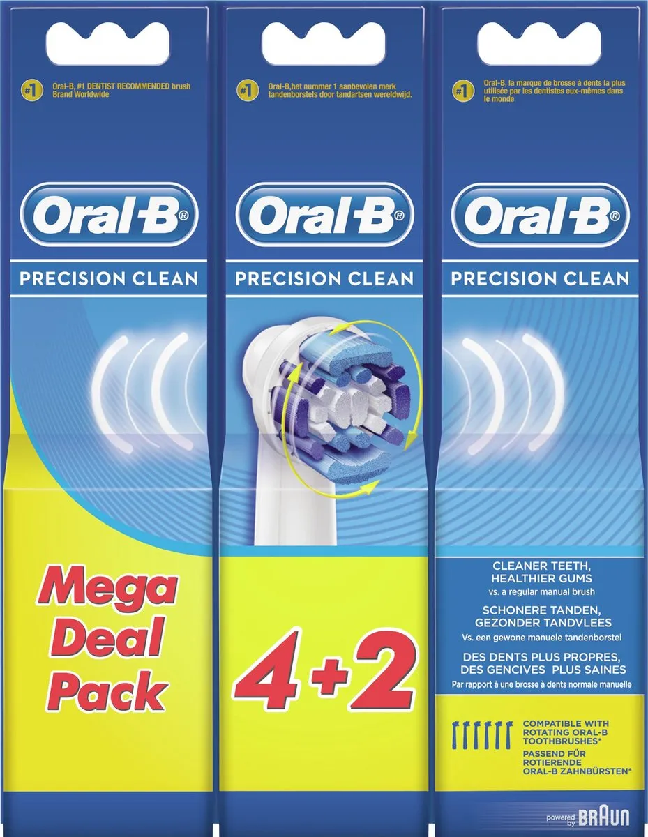 Oral-B Precision Clean Opzetborstels