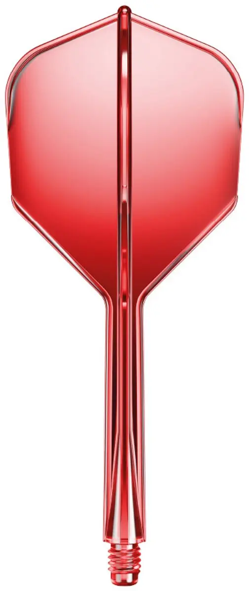 goat Air Red Clear NO6 Dart Flights - 3 Stuks