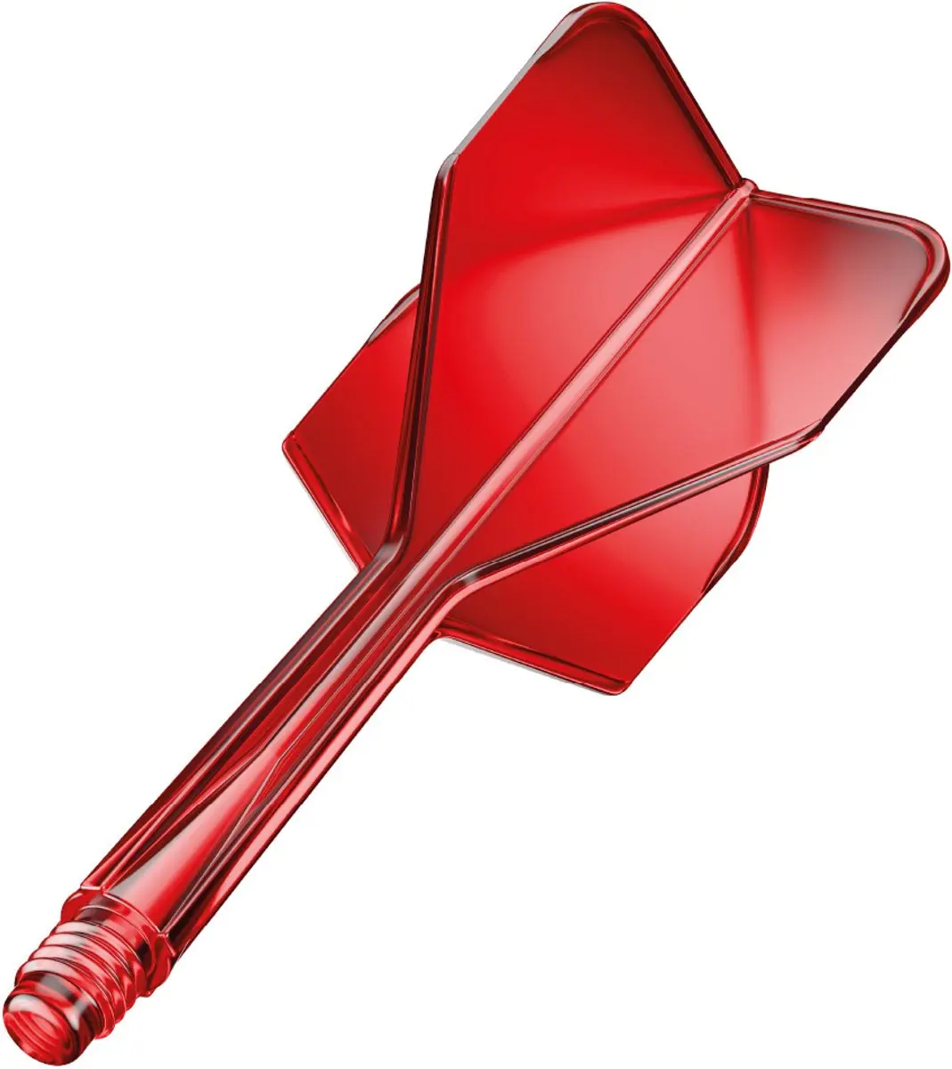 goat Air Red Clear NO6 Dart Flights - 3 Stuks - afbeelding 6 van 6