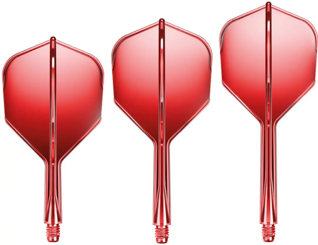 goat Air Red Clear NO6 Dart Flights
