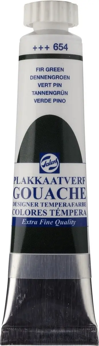 Talens Plakkaatverf Dennengroen Gouache 20ml