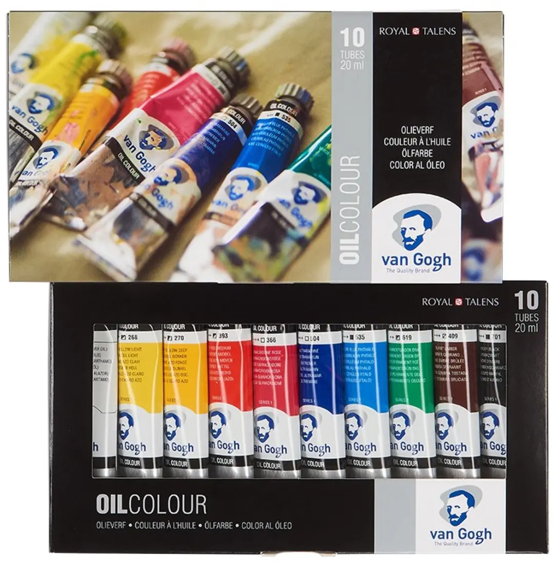 Van Gogh Olieverf Basisset 10x20ml - Assorti
