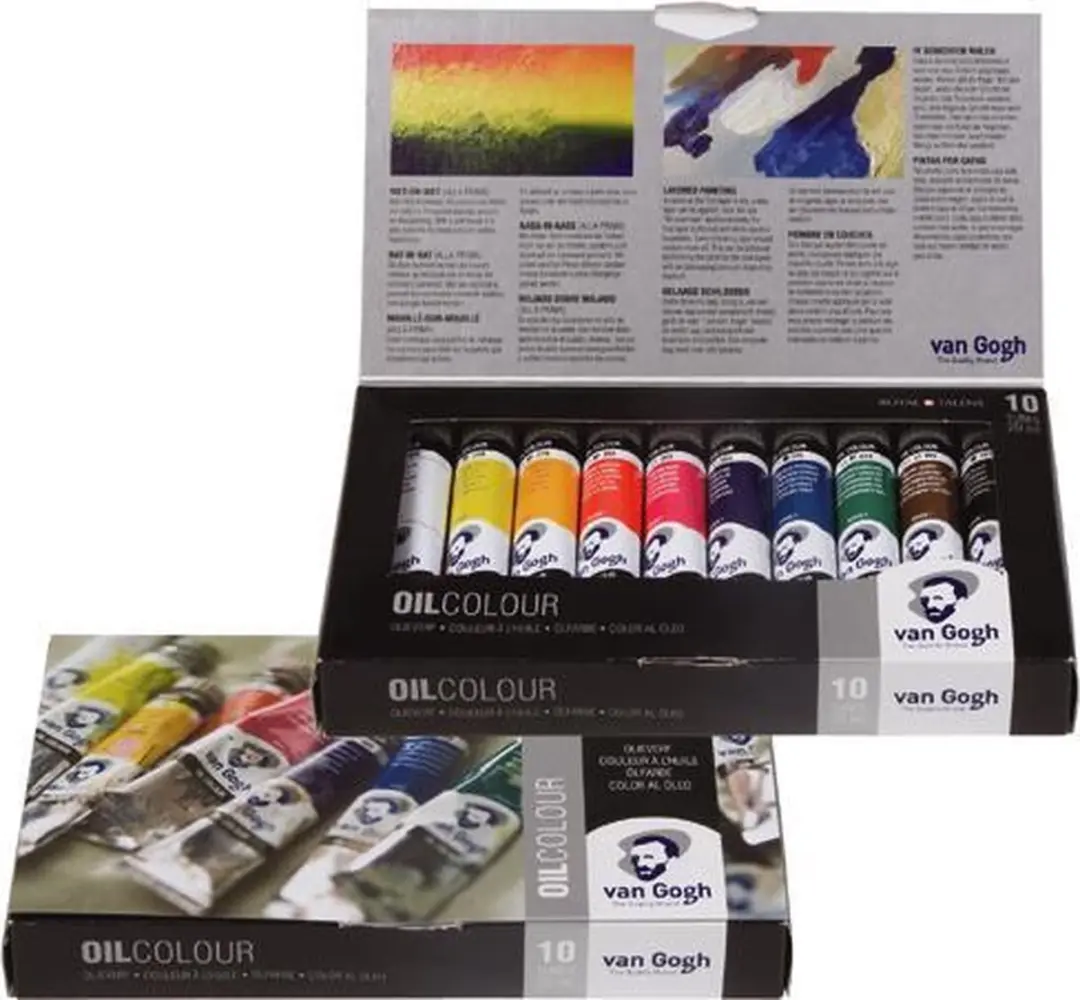 Van Gogh Olieverf Basisset 10x20ml - Assorti