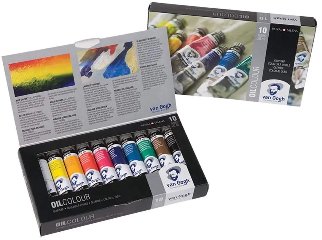 Van Gogh Olieverf Basisset 10x20ml - Assorti