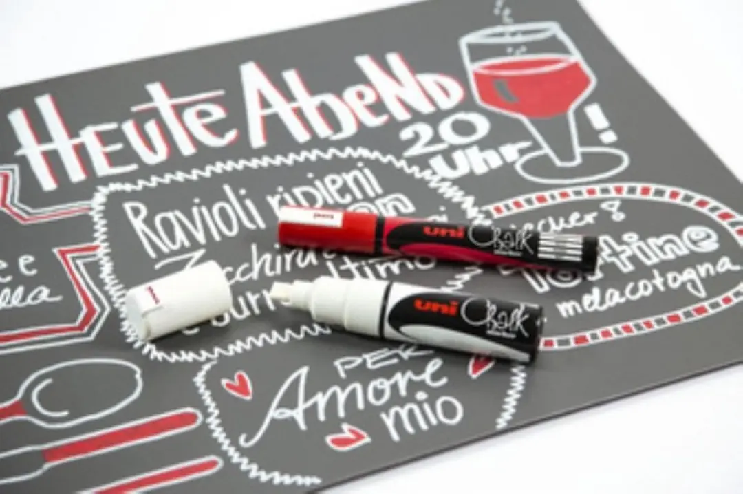 uni-ball Chalk Stift - Lichtblauw