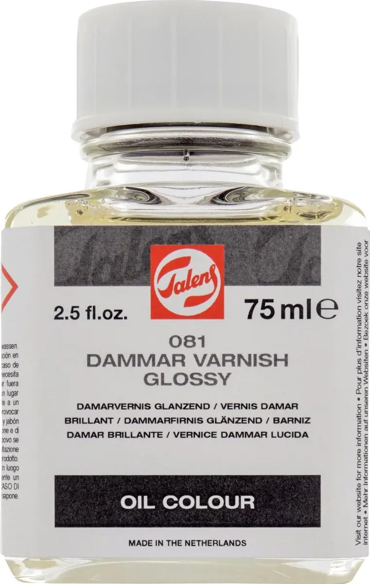 Talens Damarvernis Glanzend 75ml