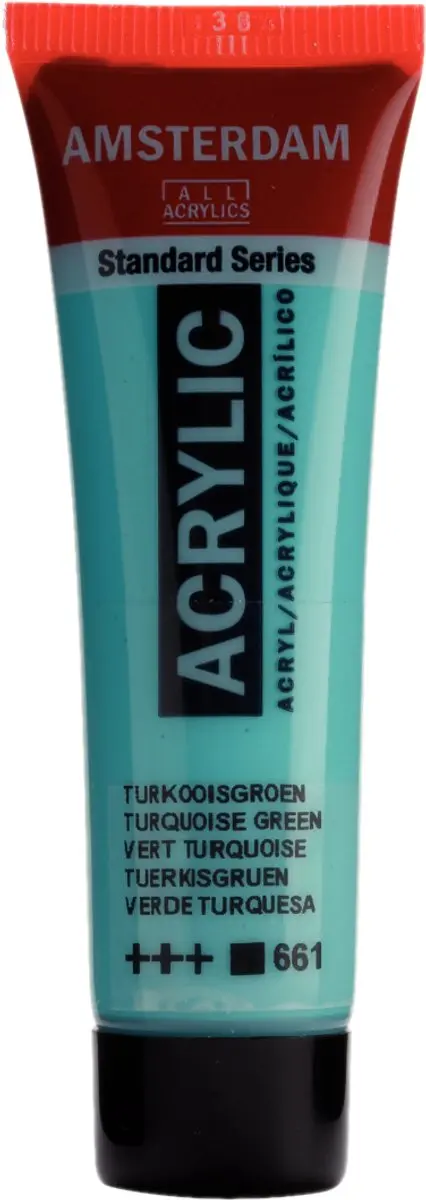 Royal Talens Amsterdam Acryl 661 Turkoois Groen 20ml