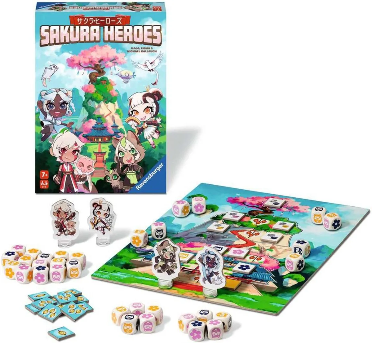 Ravensburger Sakura Heroes Bordspel 20957 - 2-8 Spelers