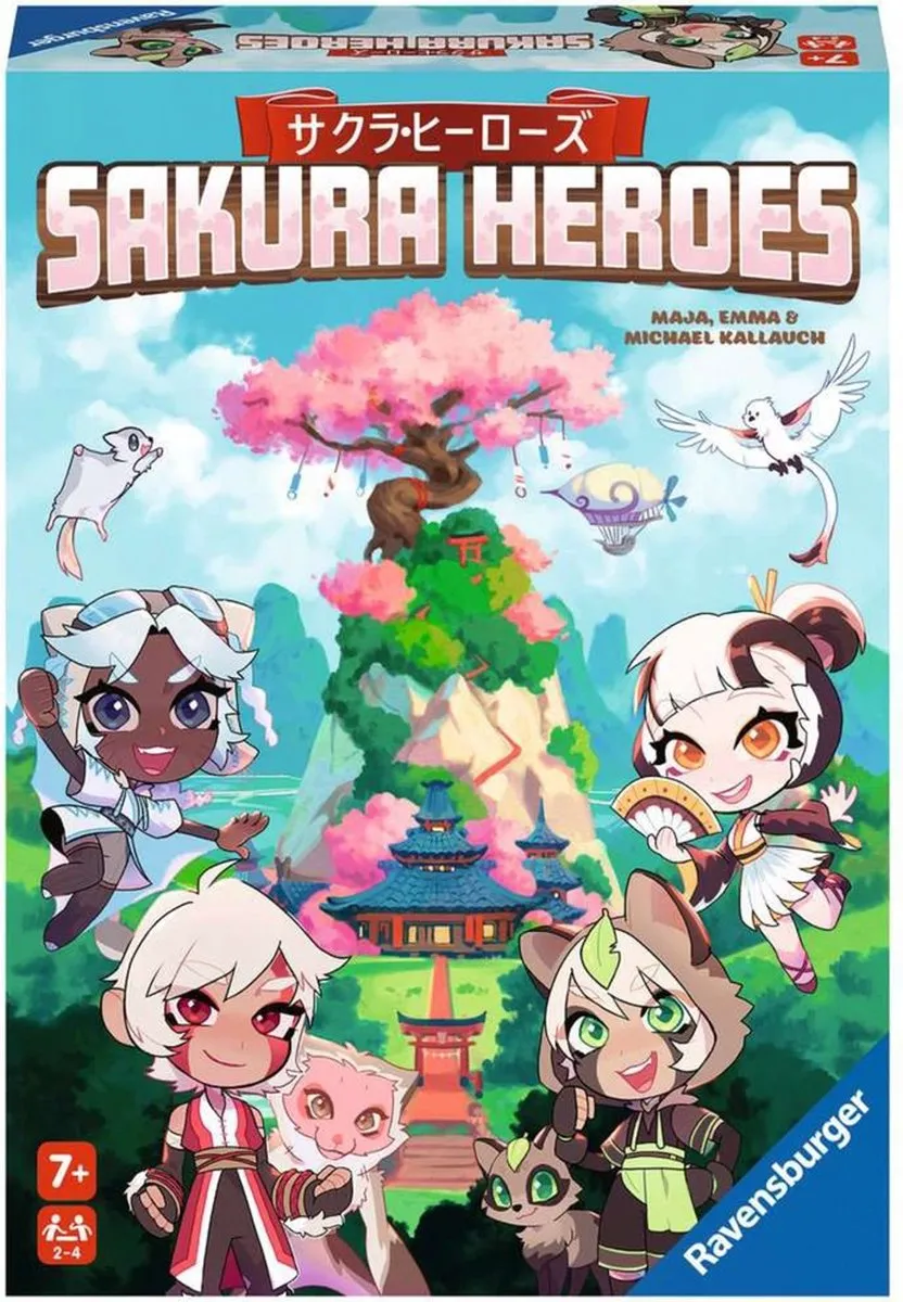 Ravensburger Sakura Heroes Bordspel 20957 - 2-8 Spelers