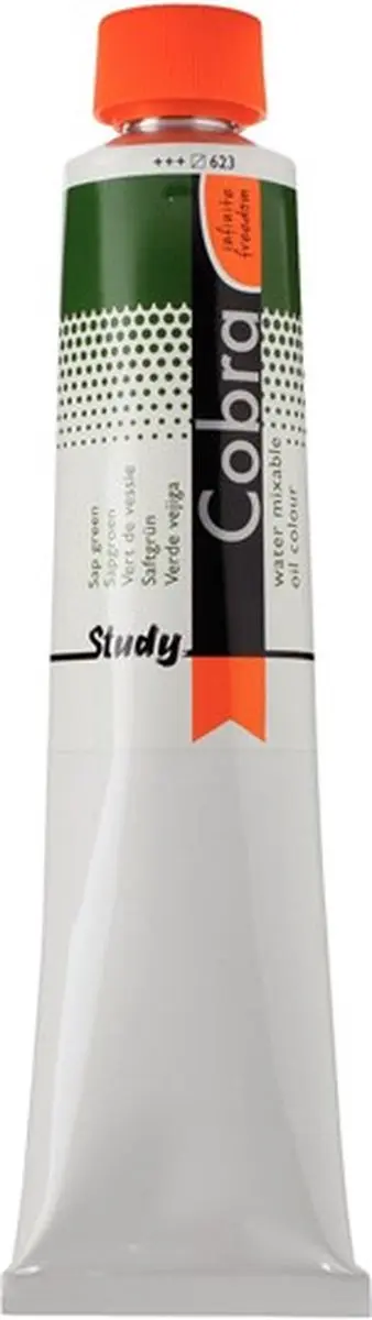 Cobra Study Water Vermengbare Olieverf Sapgroen 200ml