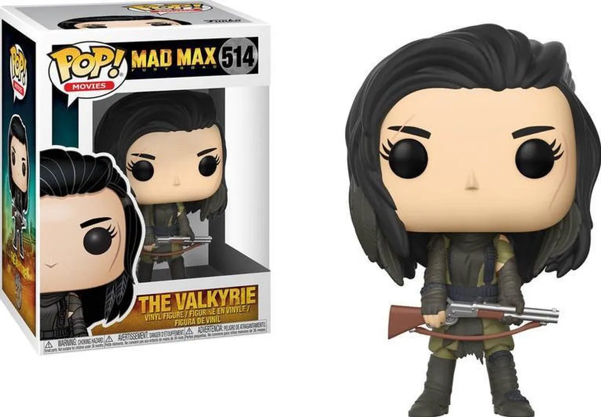 Funko Pop! Mad Max The Valkyrie #514 Verzamelfiguur - Bonte kleuren