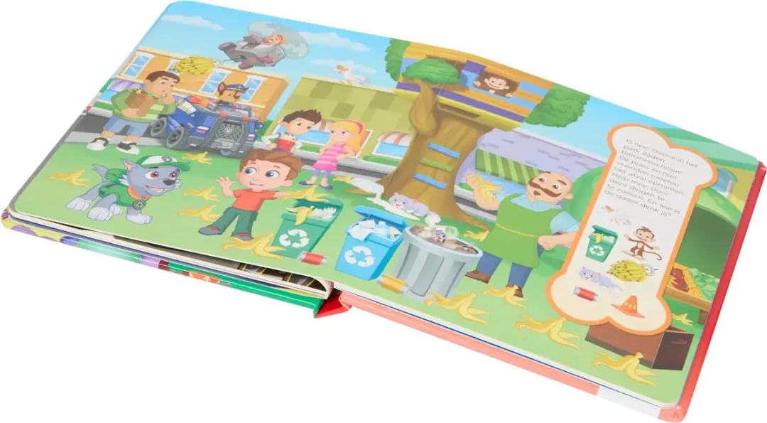 PAW Patrol Zoekboek - 16 Pagina's - Geel