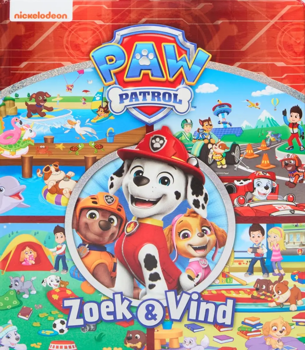 PAW Patrol Zoekboek - 16 Pagina's - Geel