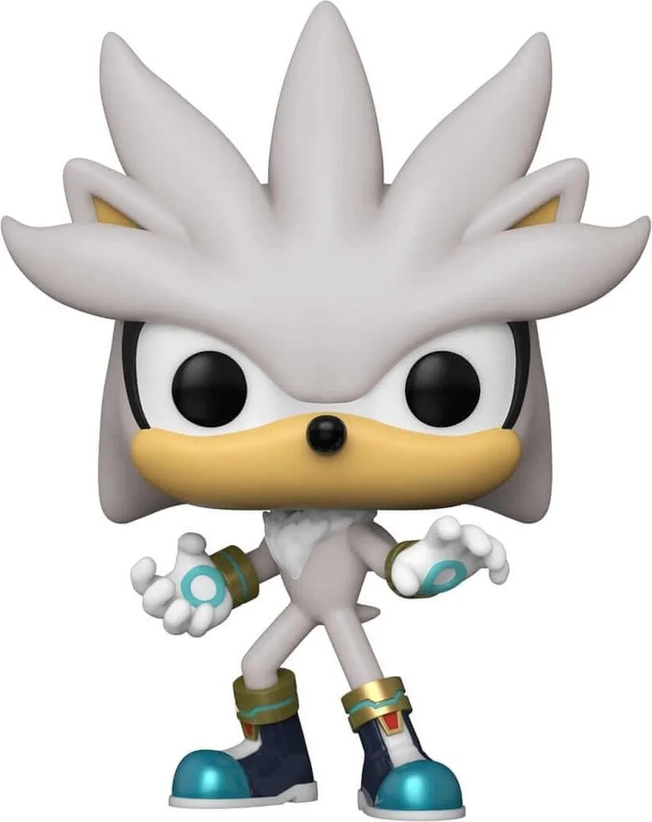 Funko POP! Games Sonic Silver the Hedgehog FUN51965 - Vinyl Figuur 9cm