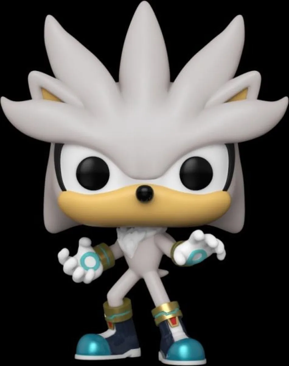 Funko POP! Games Sonic Silver the Hedgehog FUN51965 - Vinyl Figuur 9cm