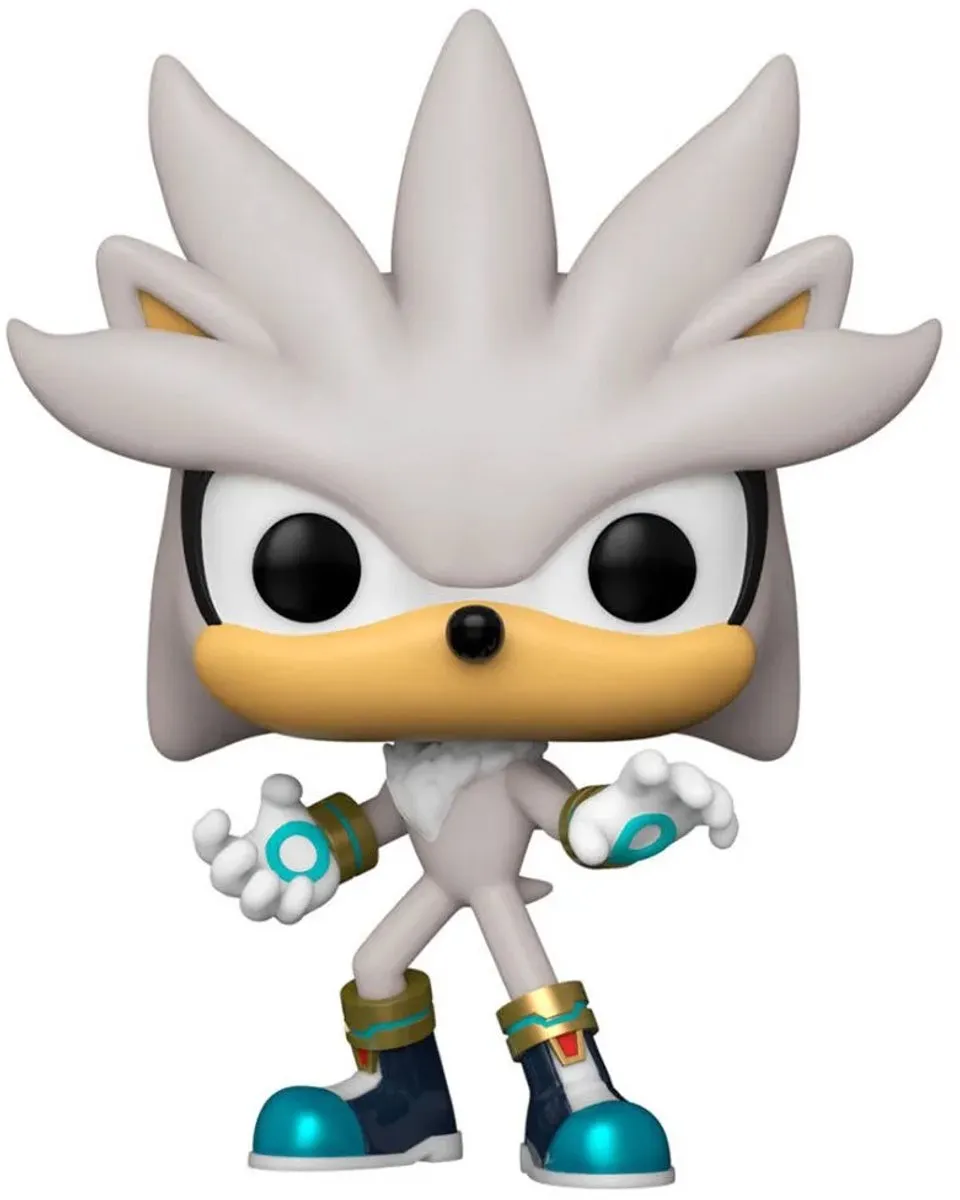 Funko POP! Games Sonic Silver the Hedgehog FUN51965 - Vinyl Figuur 9cm
