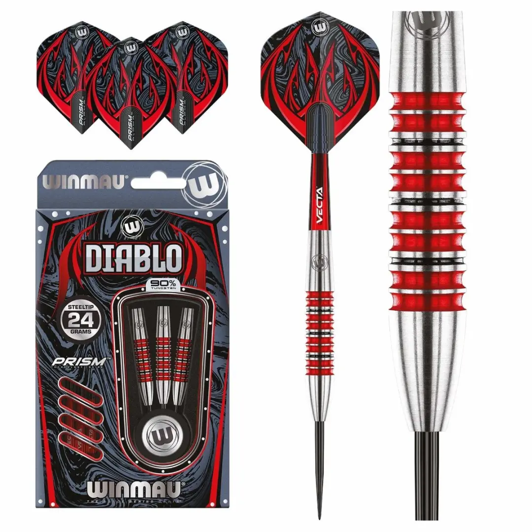 Winmau Diablo Torpedo Dartpijlen 3 Stuks