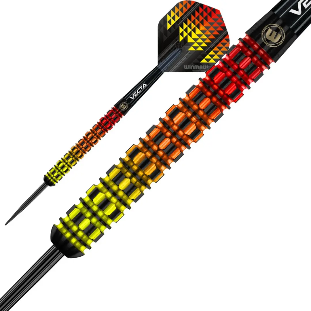 Winmau Firestorm Flame Straight 90% Dartpijlen - 3 Stuks