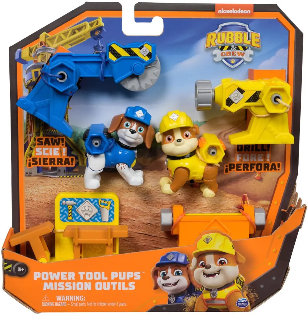Spin Master Rubble & Crew Power Tool Pups
