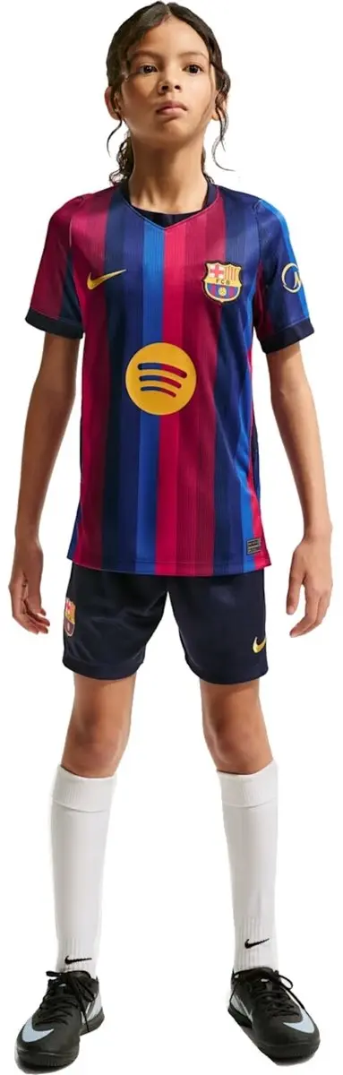 Nike FC Barcelona Strike Kinder Wedstrijdshirt 158/170 - Rood