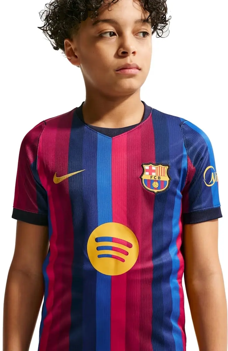 Nike FC Barcelona Strike Kinder Wedstrijdshirt 158/170 - Rood