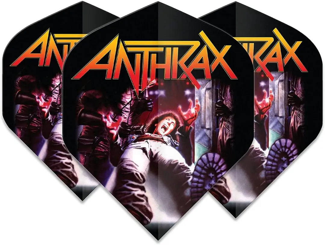 Winmau Rock Legends Anthrax Dart Flights