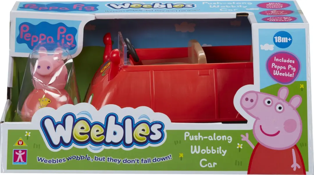Peppa Pig Weebles Rode Auto