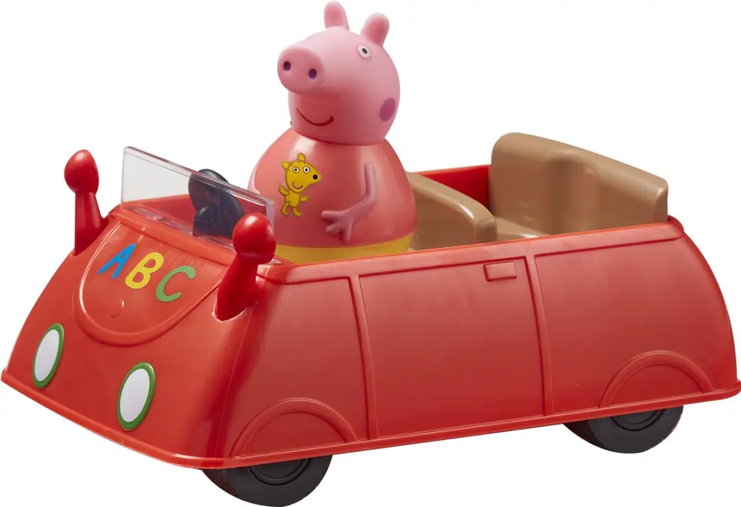 Peppa Pig Weebles Rode Auto - 37905