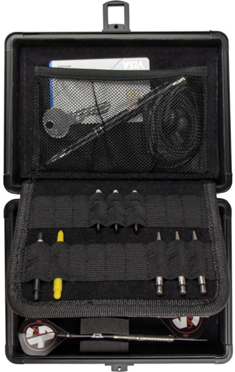 Bull's Secuda Deluxe Dartkoffer BU-66393 - Zwart