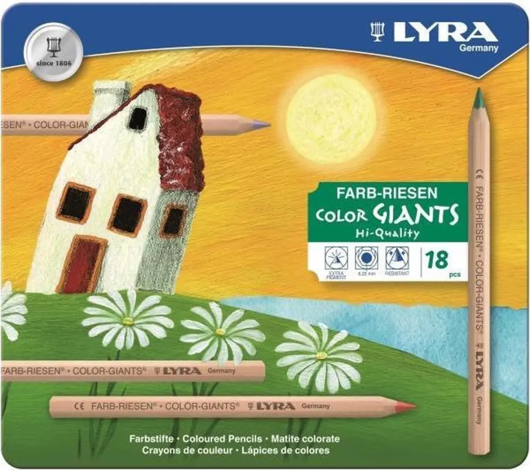 Lyra Potloden - 18 Stuks Meerkleurig