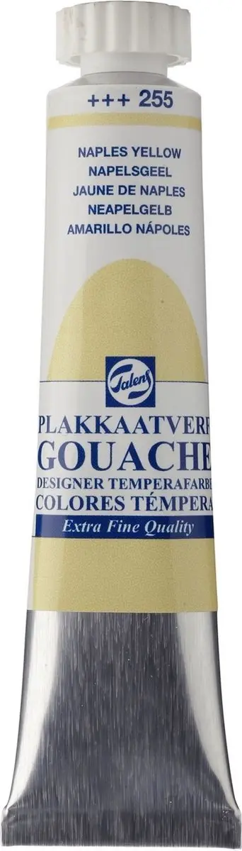 Talens Plakkaatverf Gouache Extra Fine Napelsgeel 20ml