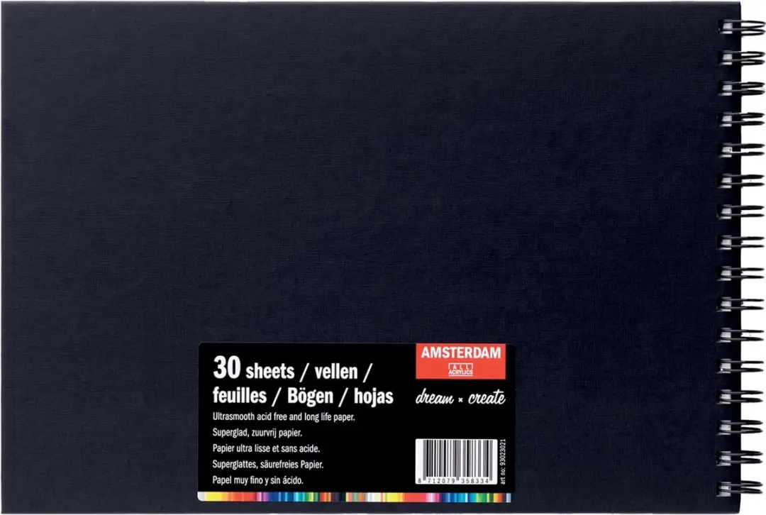 Talens Amsterdam Schetsboek A4 30 Vel - 250g Wit