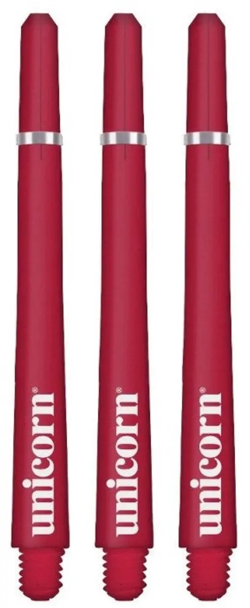 Unicorn Gripper 4 Dart Shafts Rood - 3 Stuks