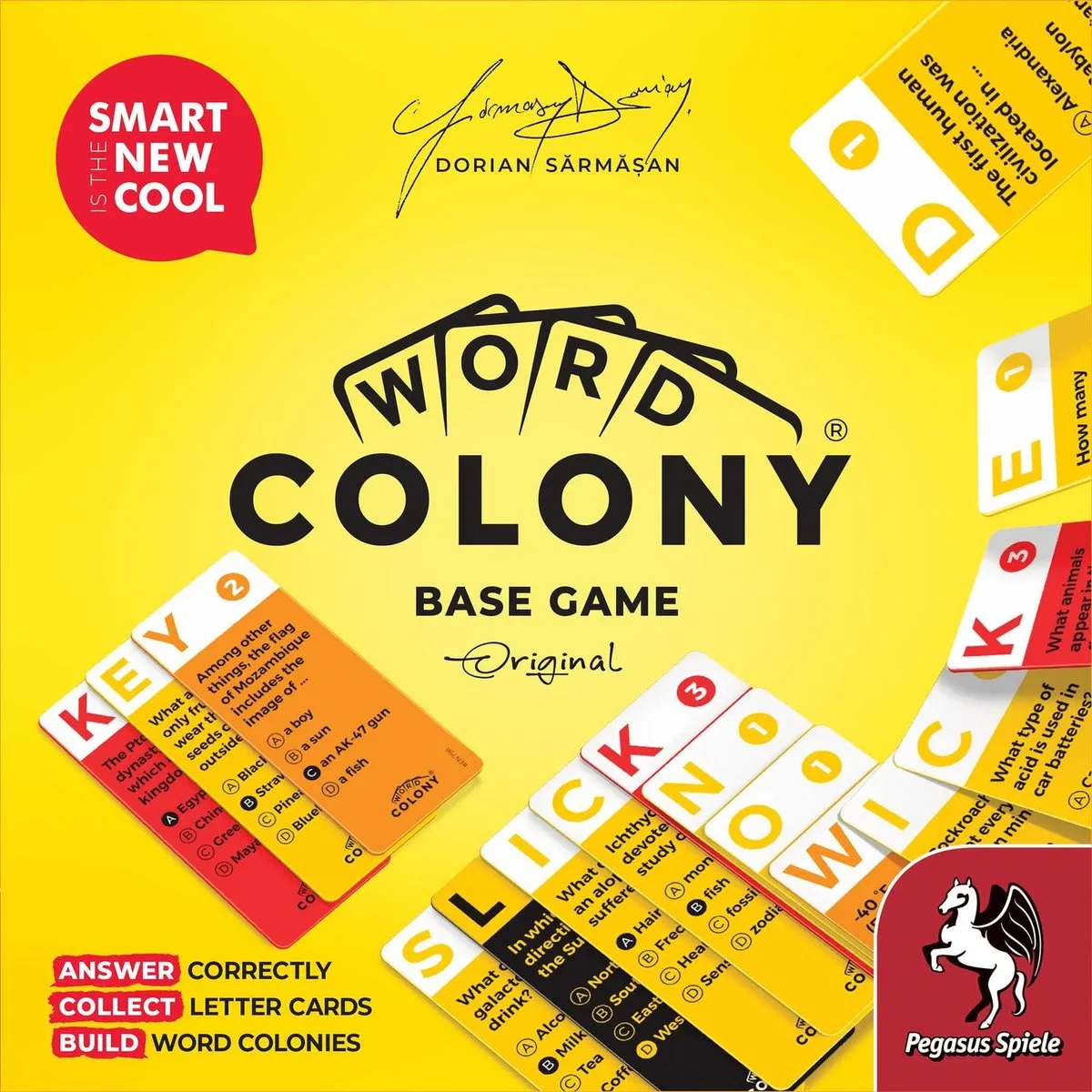Asmodee Word Colony - Bordspel - 2-4 Spelers