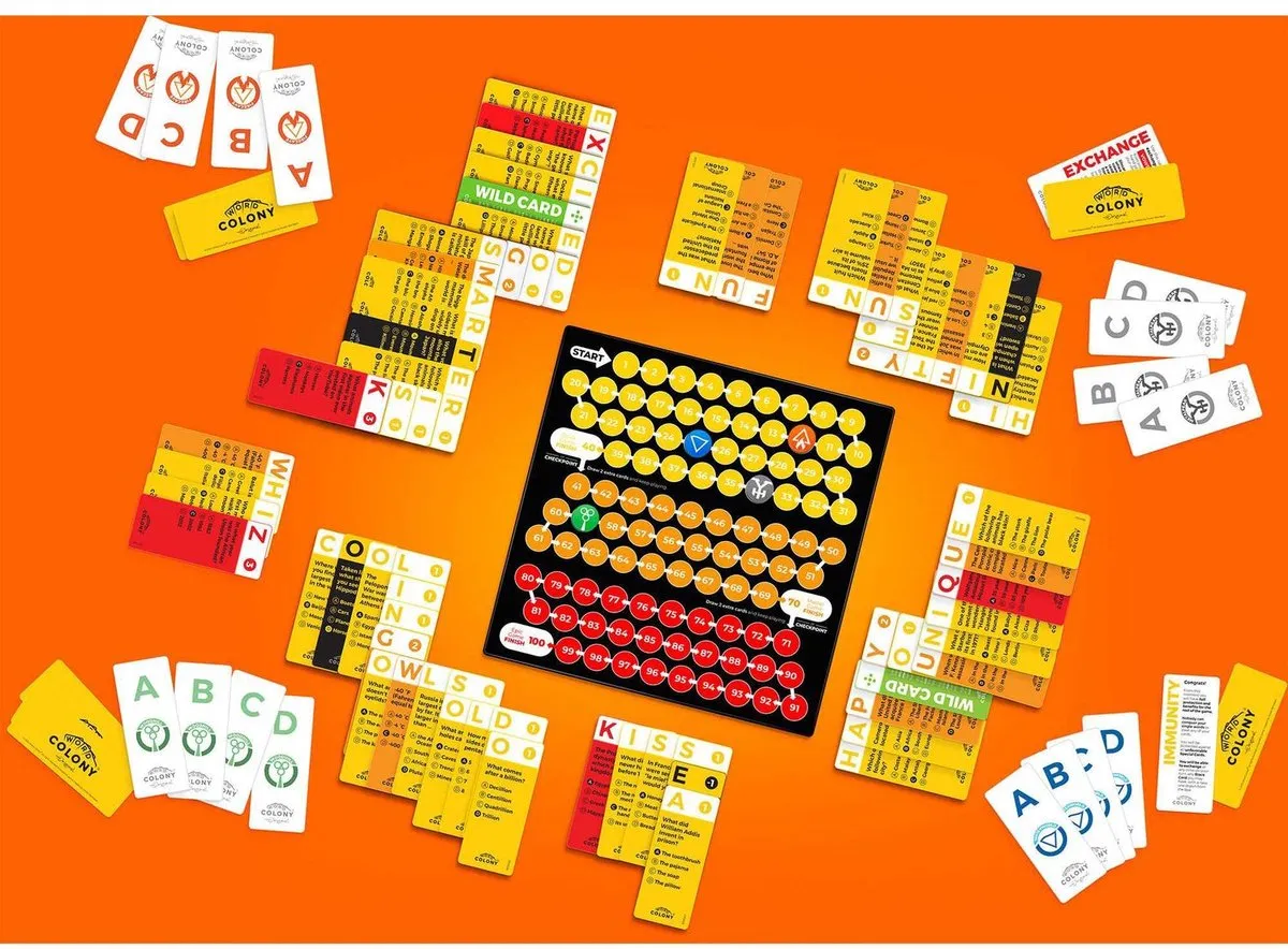 Asmodee Word Colony - Bordspel - 2-4 Spelers