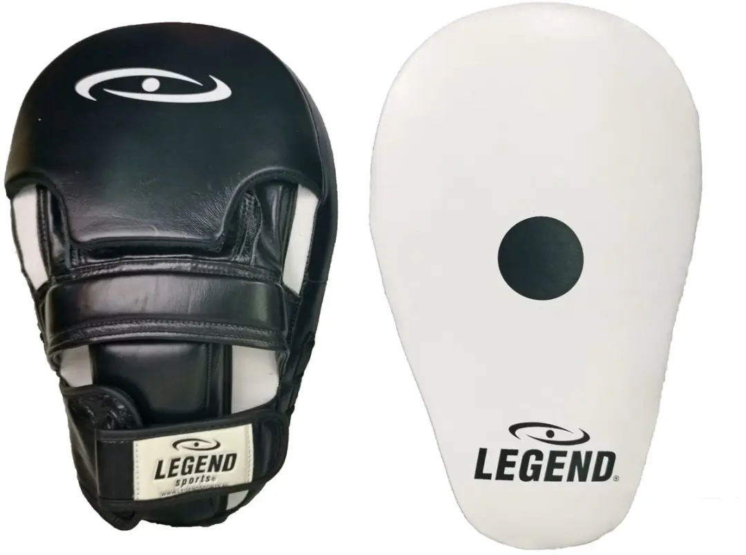 Legend Focus Pads Lang Wit/Zwart - Stootkussen Pro