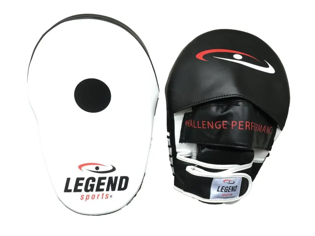 Legend Focus Pads Lang Wit/Zwart - Stootkussen Pro