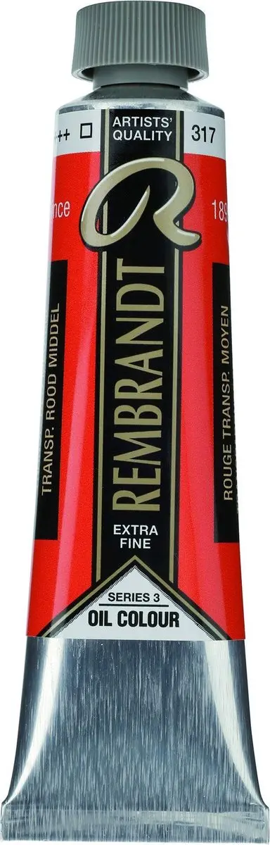 Rembrandt Olieverf Transparant Red Medium 317