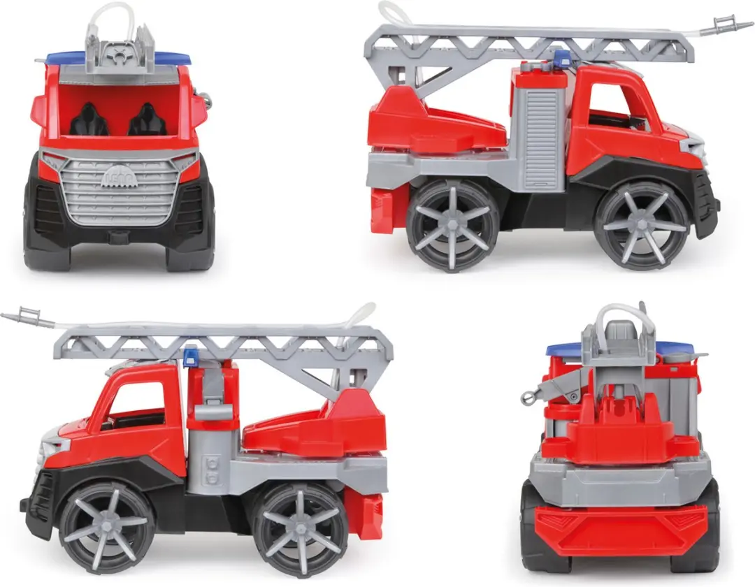 Lena TRUXX Brandweerwagen SM04535 - 28cm - Multikleur