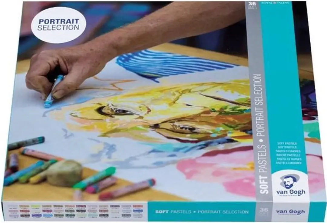 Van Gogh Softpastels Portretselectie 36 Kleuren