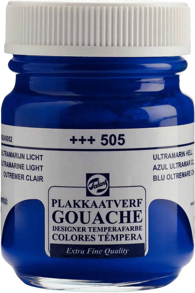 Royal Talens Gouache Verf 50ml - Ultramarijn Lichtblauw