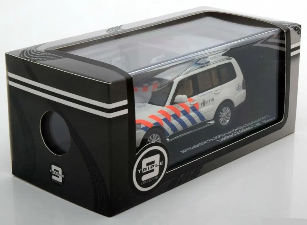 Mitsubishi Pajero Landelijke Eenheid 2013 - Triple 9 Collection 1:43 - Wit